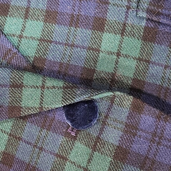 Plaid Green Pendleton Blazer Jacket 10 100% Virgin Wool Made in Portland Oregon - Picture 6 of 6